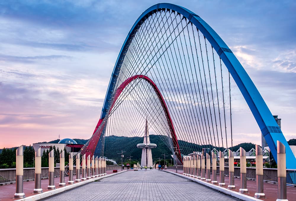 Daejeon on the road
