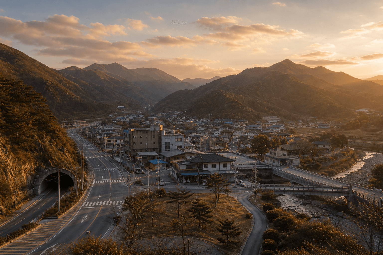 The gate is the reason Mungyeong does not feel interchangeable